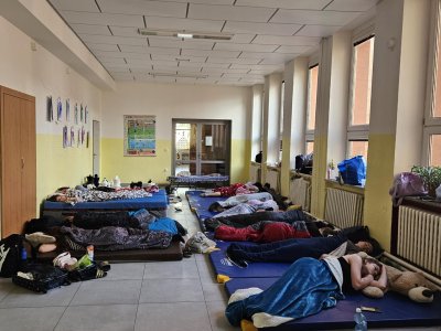 Přespávání ve škole