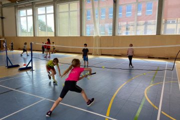 Badminton u nás na škole