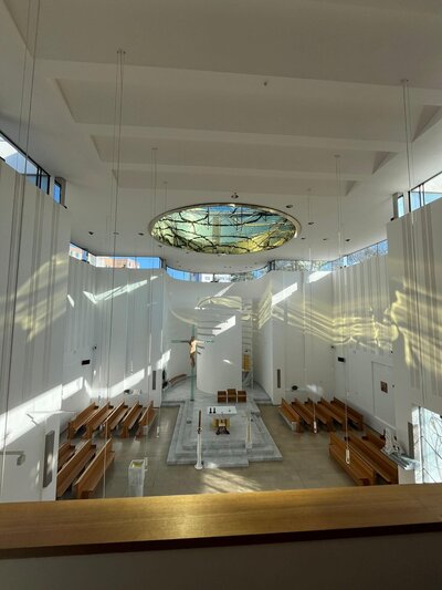 Návštěva kostela Krista Spasitele na Barrandově