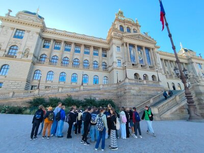 Žáci 5. A a 5. B navštívili Národní muzeum